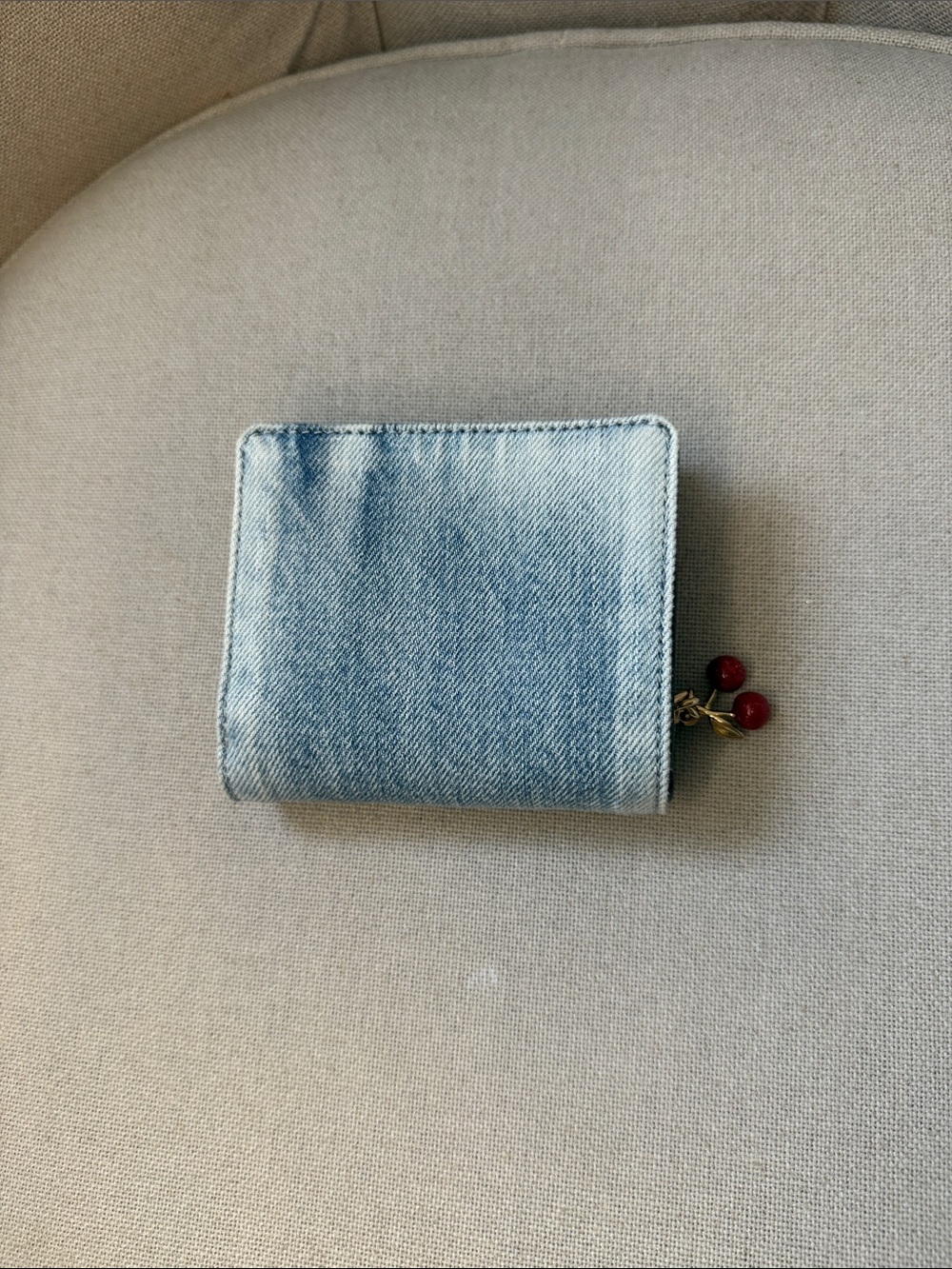 Coach Loved Denim Snap Wallet - Picture 2 of 4